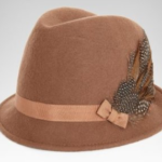 Bebe Feather Fedora