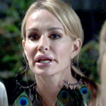 Taylor Armstrong Feather Earrings