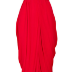 Alexander Mcqueen Embellished Crepe Wrap Gown
