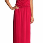 Beaded Cowl Maxi Dress