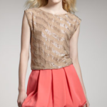 Alice & Olivia Rhymes Bubble Skirt