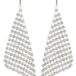 Leslie Danzis Crystal CZ Earrings Teresa Giudice