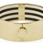 Medium Hinged Metal Bangle Henri Bendel