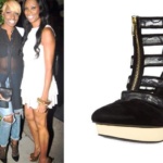 Nene Leakes at Mr Chow in ShoeDazzle Shoe