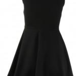 River Island Black Skater Dress