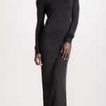 T By Alexander Wang Long Sleeve Maxi Dress