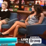Adriana de Moura Watch What Happens Live Silver Beaded Sequin Dress