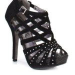 Carumba Black Cage Sandal