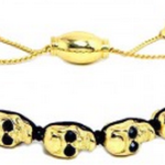 Gold Skull Bracelet