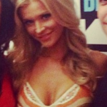 Joanna Krupa Watch What Happens Live Orange and White Dress Holt