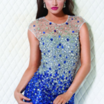 Jovani 171261 Blue Crystals