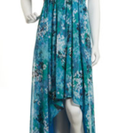 Laundry by Shelli Segal Animal Print Gown