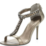 Pelle Moda London Embellished Crystal Sandal