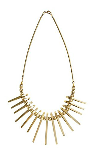 Seri Spike Necklace Lisa Hochsteins Gold Spike Necklace