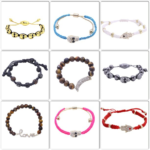 Stackable Bracelets Skulls Hamsa