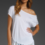Young Fabulous and Broke Fringe Top