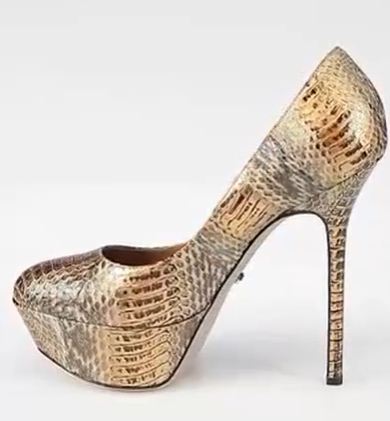 Sergio Rossi Snakeskin Pumps Sergio Rossi Snakeskin Pumps Real Housewives of Miami Reunion Shoes