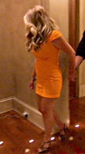 Kim Zolciak Yellow Dress