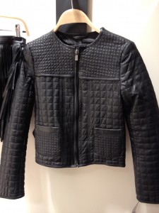 Zara leather coat