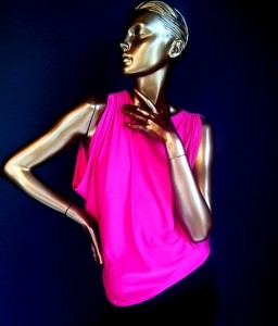 Savee Couture Berry Top Savee Couture Hot Pink Top
