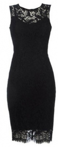 Dolce & Gabanna Black Lace Dress