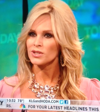 Tamra Barney's Pink Today's Show Dress Stop Staring