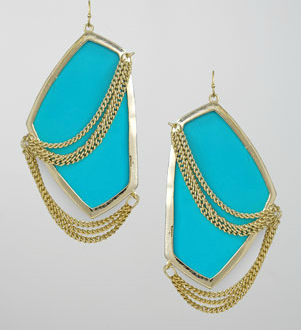 Kendra Scott Kavita Earrings Turquoise