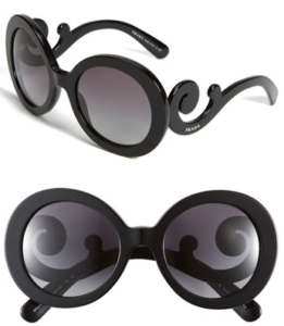Prada Baroque Curl Sunglasses