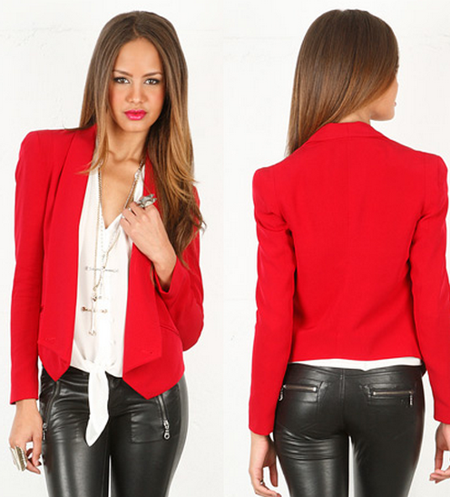 Rebecca Minoff Becky Jacket in Red