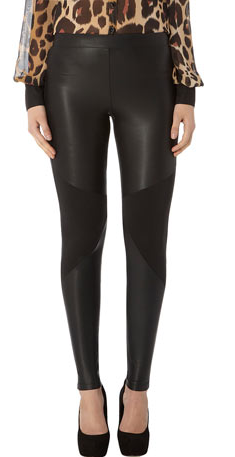 Kardashian Kollection Dorothy Perkins Leather Panel Legging