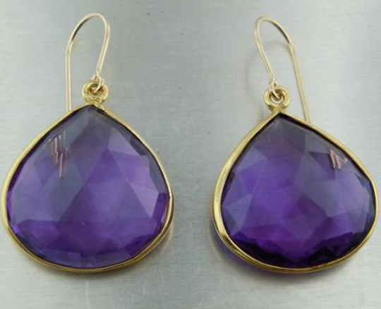 Kyle Chan Purple Quartz Earrings