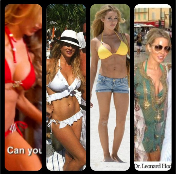 Lisa Hochstein and Alexis Bellino in Zeugari Bikinis