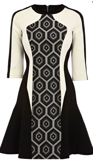 Karen Millen Geometric Dress