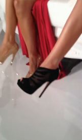 Lisa Hochsteins Real Housewives of Miami Reunion Shoes Booties Jimmy Choo