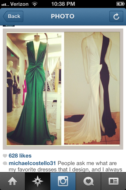 Michael Costello Green Plunging Maxi Dress on Lilly Ghalichi on Watch What Happens Live Seen Michael Costello Green Plunging Maxi Dress on Lilly Ghalichi on Watch What Happens Live