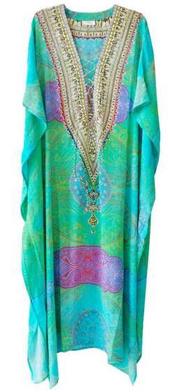 Camilla Franks Beaded Island Antigua Beaded Caftan Kaftan