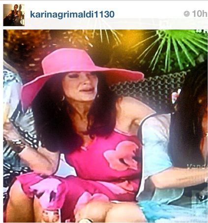 Karina Grimaldi Pink Floral Dress