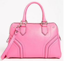 Milly Pink Leather satchel