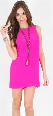Naven Twiggy Dress in Pop Pink