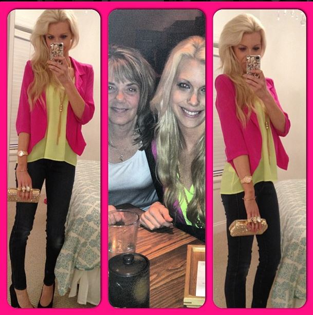 My Style: The Neon Pink Blazer | Big Blonde Hair