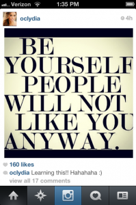 Be Yourself People Will Not Like You Anyways