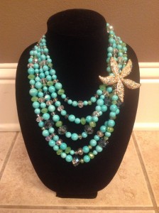 Turquoise Starfish Necklace