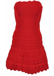Celebboutique Jaida Red Bandage Dress