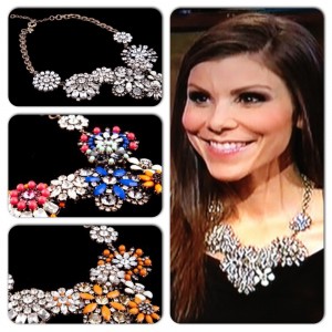 Heather Dubrow Flower Necklace