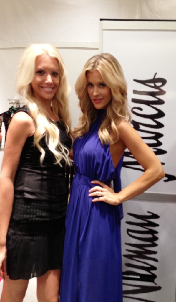 Real Housewives of Miami Star and Model Joanna Krupa with Lauren Sebastian of BigBlondeHair.com
