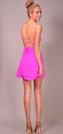 Pink Dress by Jennifer Hope