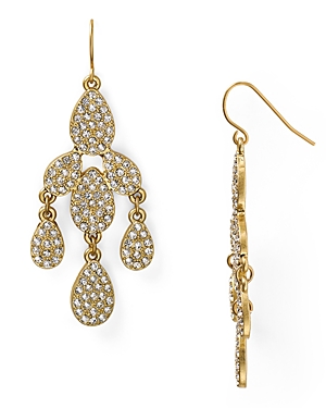 ABS Pave Chandelier Earrings