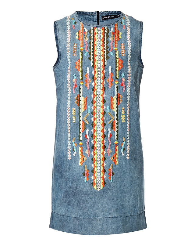 Style Bop Embroidered Dress