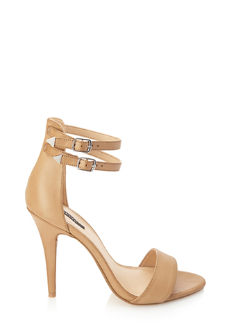 Forever 21 Double Ankle Strap Sandal