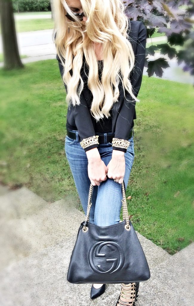 Gucci Soho handbag black